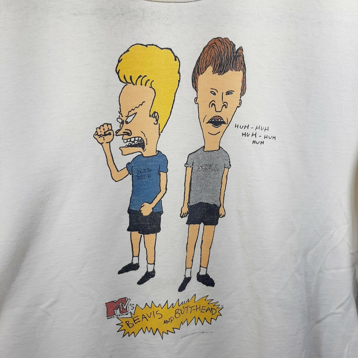 Vintage Beavis & Butthead T-Shirt XL 1993 MTV Spring Break FOL