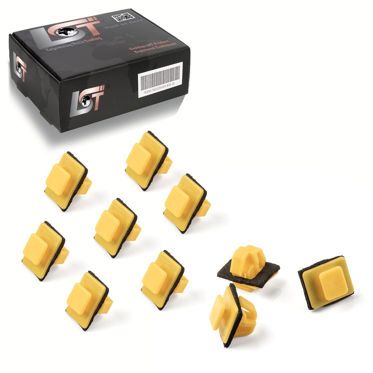 10X For Hyundai Accent H-1 I10 I20 Kia Picanto Side Trim Clips