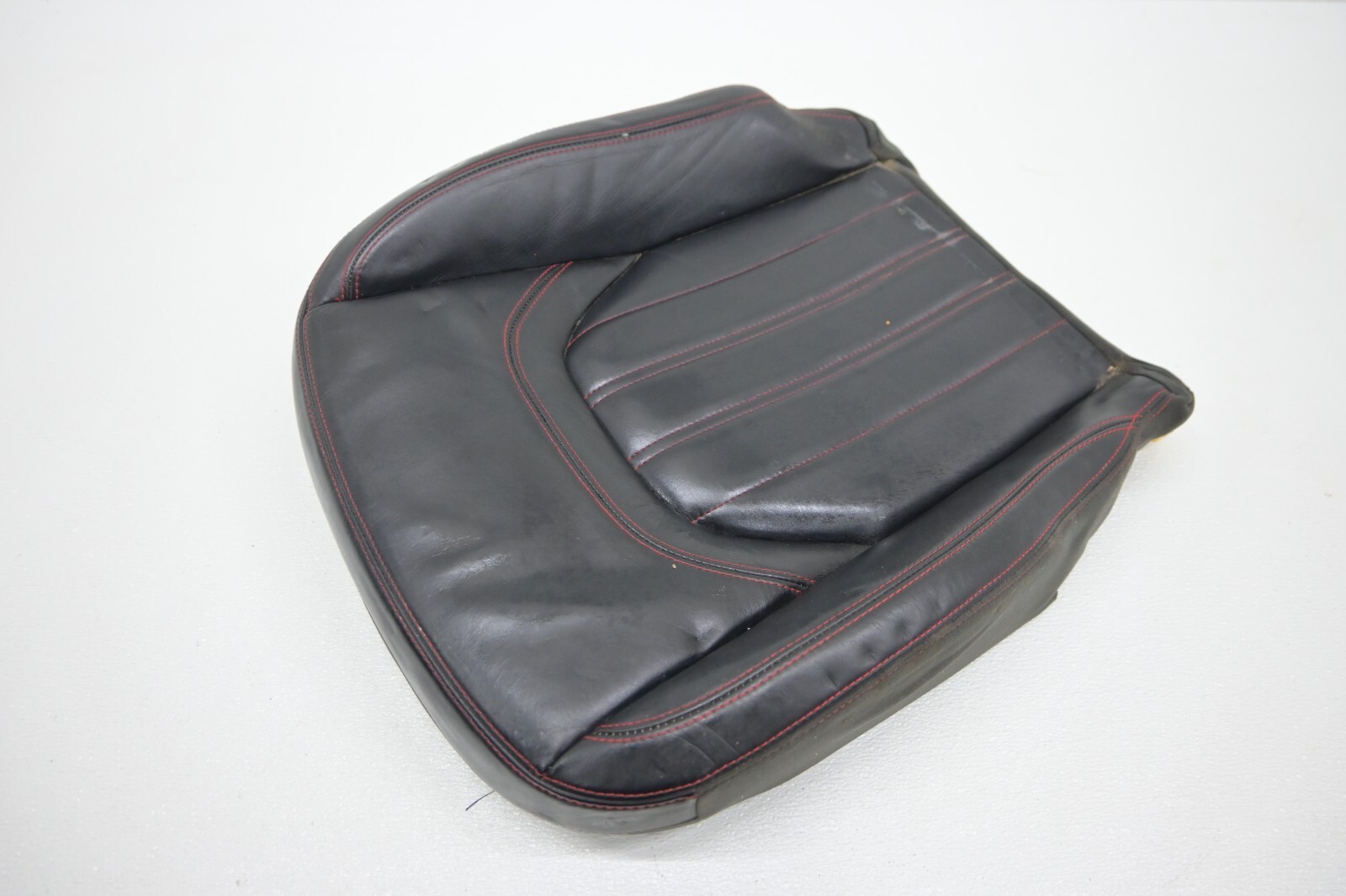 ⭐ 14-20 Maserati Quattroporte Front Right Bottom Seat Leather Black Red Stih Oem