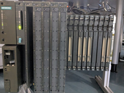 Siemens S7-400 komplett Rack CPU 412-2XG00-0AB0 / DI / DO / DO Relais / AI / AO - Bild 2 von 15