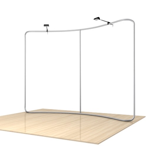 10ft portable trade show display backdrop wall pop up stand booth custom print - Picture 8 of 9
