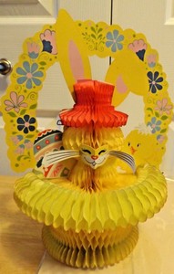 easter honeycomb cardboard danish amscan eggs bunny basket paper decor