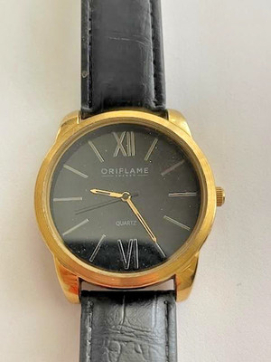 Vintage Oriflame promo quartz Wristwatch 4cm