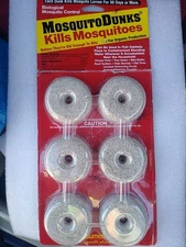 SUMMIT Mosquito Dunks 6-Pack - Biological Larvicide for Standing Water