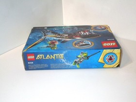 2010 Lego Set 8058 Atlantis Guardian of the Deep Shark New Factory Sealed Box