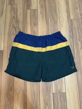 Givenchy Activewear Classic Vintage Swim Trunk Shorts Size XL Green Mesh