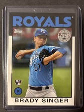 2021 Topps - 1986 Topps Baseball 35th Anniversary Brady Singer #86B-3 (RC)