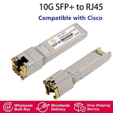 10G SFP+ to RJ45 Copper Module 10gb SFP 30M For Cisco TP-LINK D-Link Mikrotik