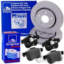 ATE PowerDisc BREMSSCHEIBEN+BELÄGE VORNE passend für FORD FOCUS 2 3 C-MAX 1 2