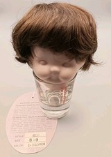 Playhouse Collections Doll Wig Bob Size 8-9 D. Brown Full Cap Short Straight NEW