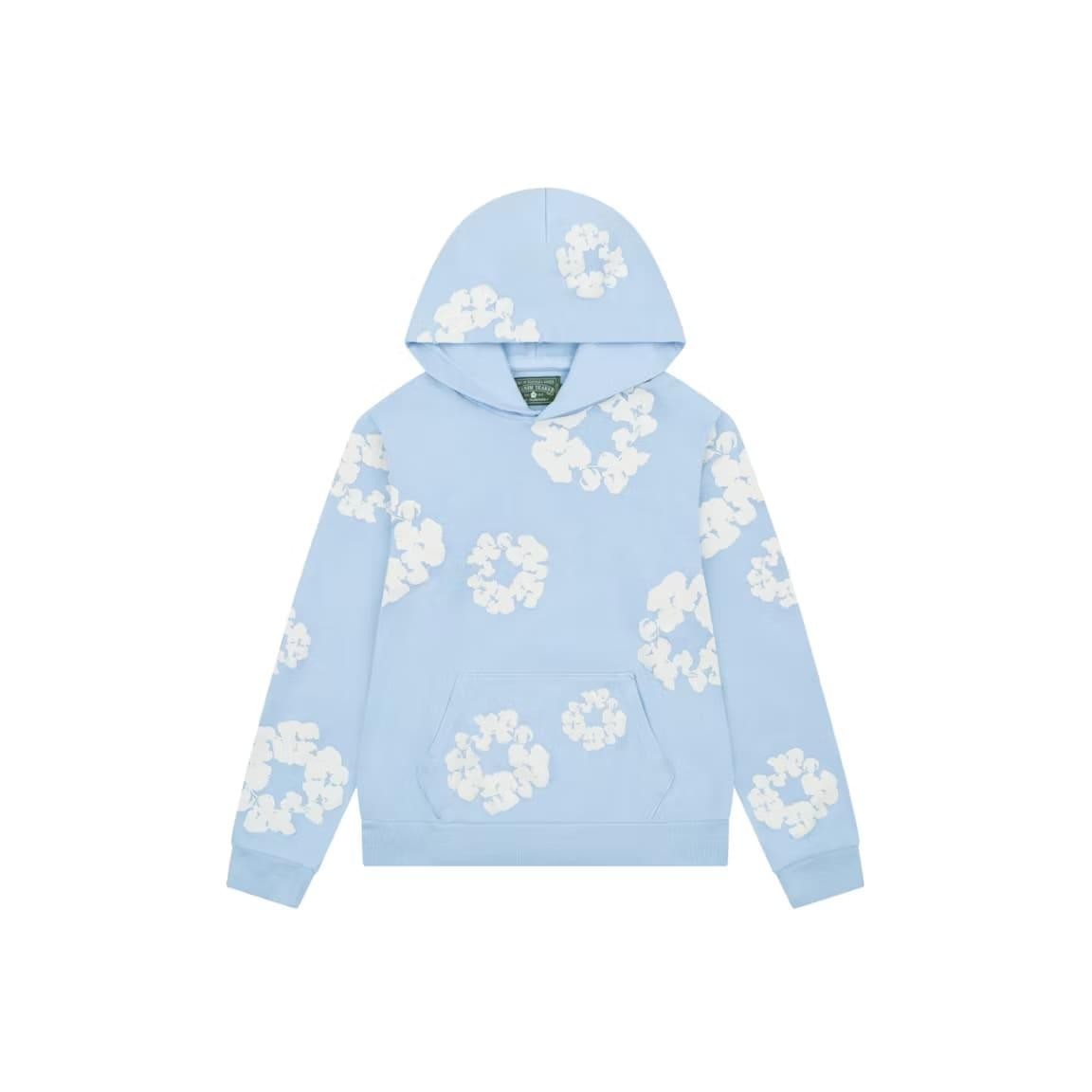 Denim Tears The Cotton Wreath Sweatshirt Powder Blue | eBay Denim Tears The Cotton Wreath Sweatshirt Powder Blue | eBay