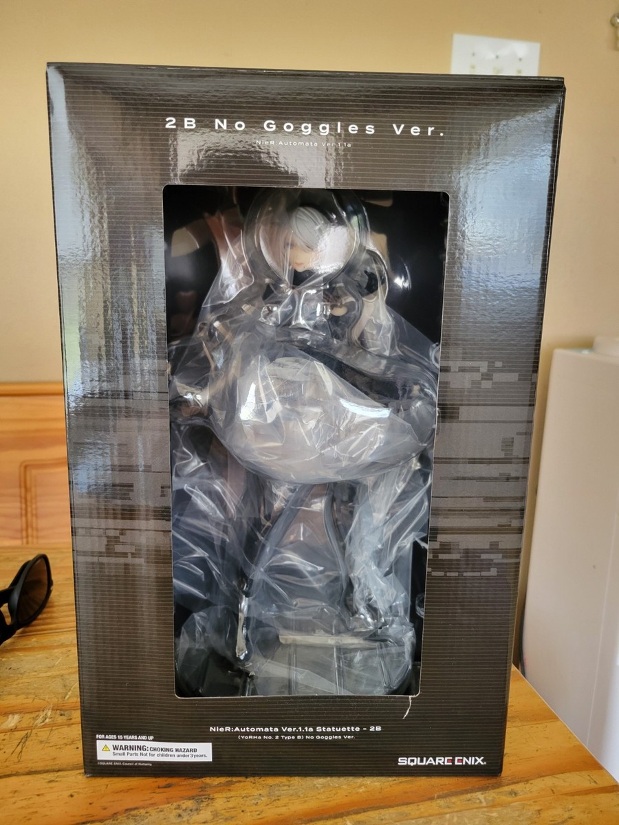 Square Enix Nier Automata Ver.1.1a 2B No Goggles Statuette Anime