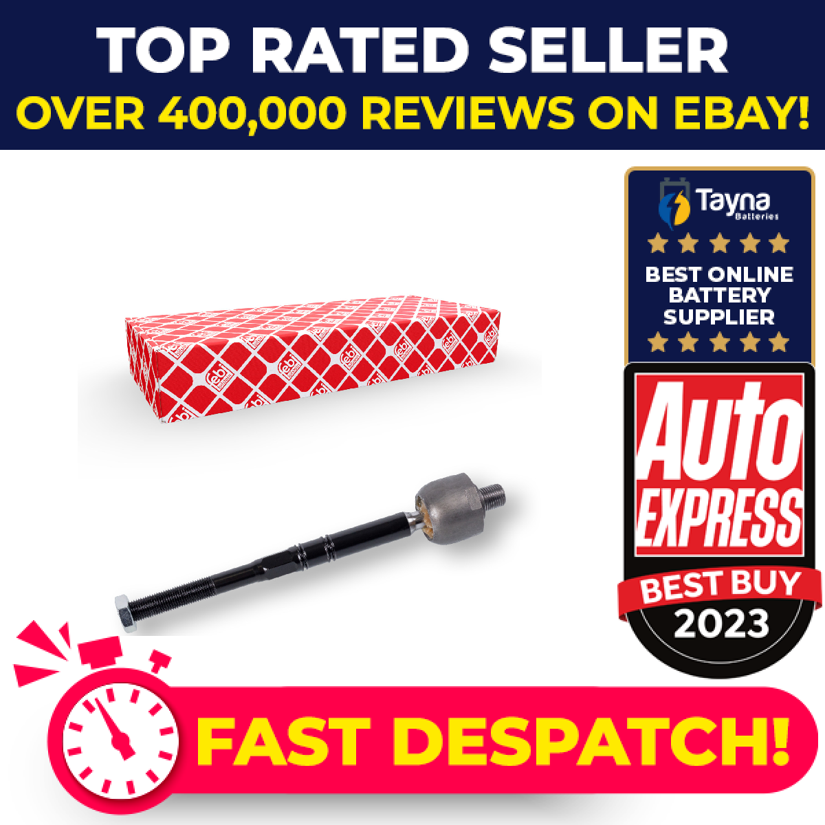 Inner Rack End Left or Right 101419 Febi Tie Rod Joint A2054600805 2054600805