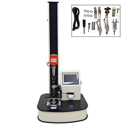 220V Button Tensile Testing Machine with Micro Printer 500N include 6 Fixtures