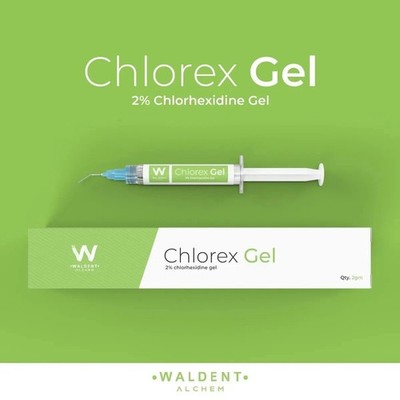 2 X Waldent Chlorex 2% Chlorhexidine Gel Free Shipping Worldwide