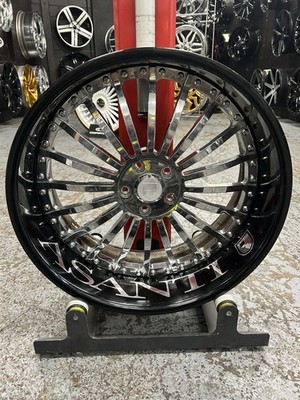 ASANTI Fs AF-122 22x10 5  Lip 5x120 Bolt Pattern Used 3 Piece Rim