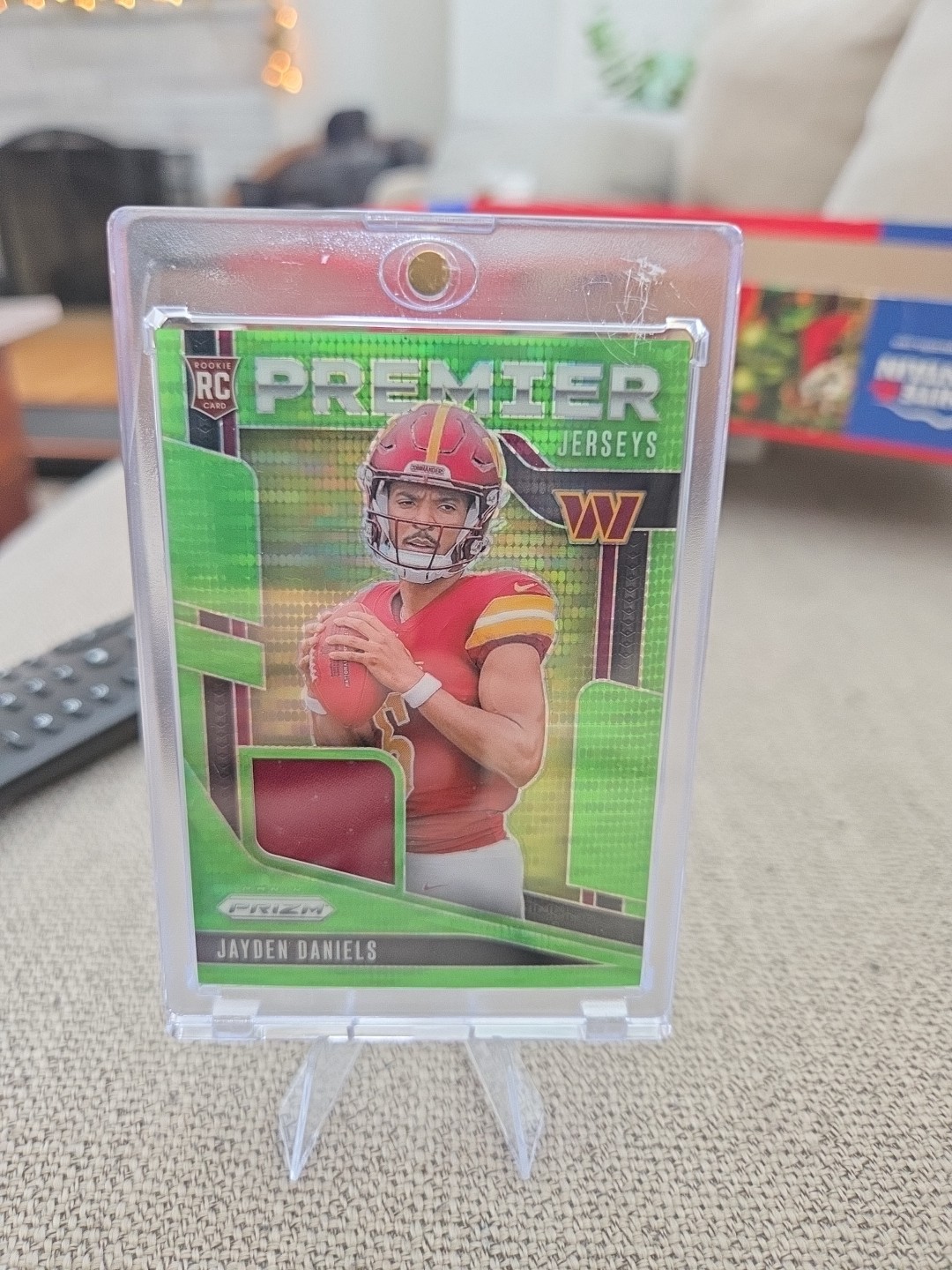 2024 Prizm Premier Jerseys Jayden Daniels Washington Commanders