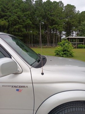 21 inch Stainless Steel Antenna Mast Power AM/FM for TOYOTA TACOMA 1995-2016 New