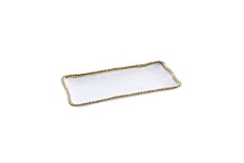 Pampa Bay Golden Salerno Small Rectangular Tray