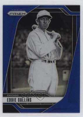 2025 Panini Prizm Blue Prizm /199 Eddie Collins #93 HOF 1p5