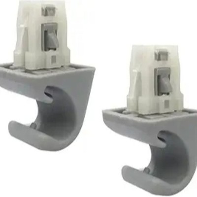 Gray Sun Visor Support Clip, Replacement Camry Corolla Matrix RAV4, Replaces OE: