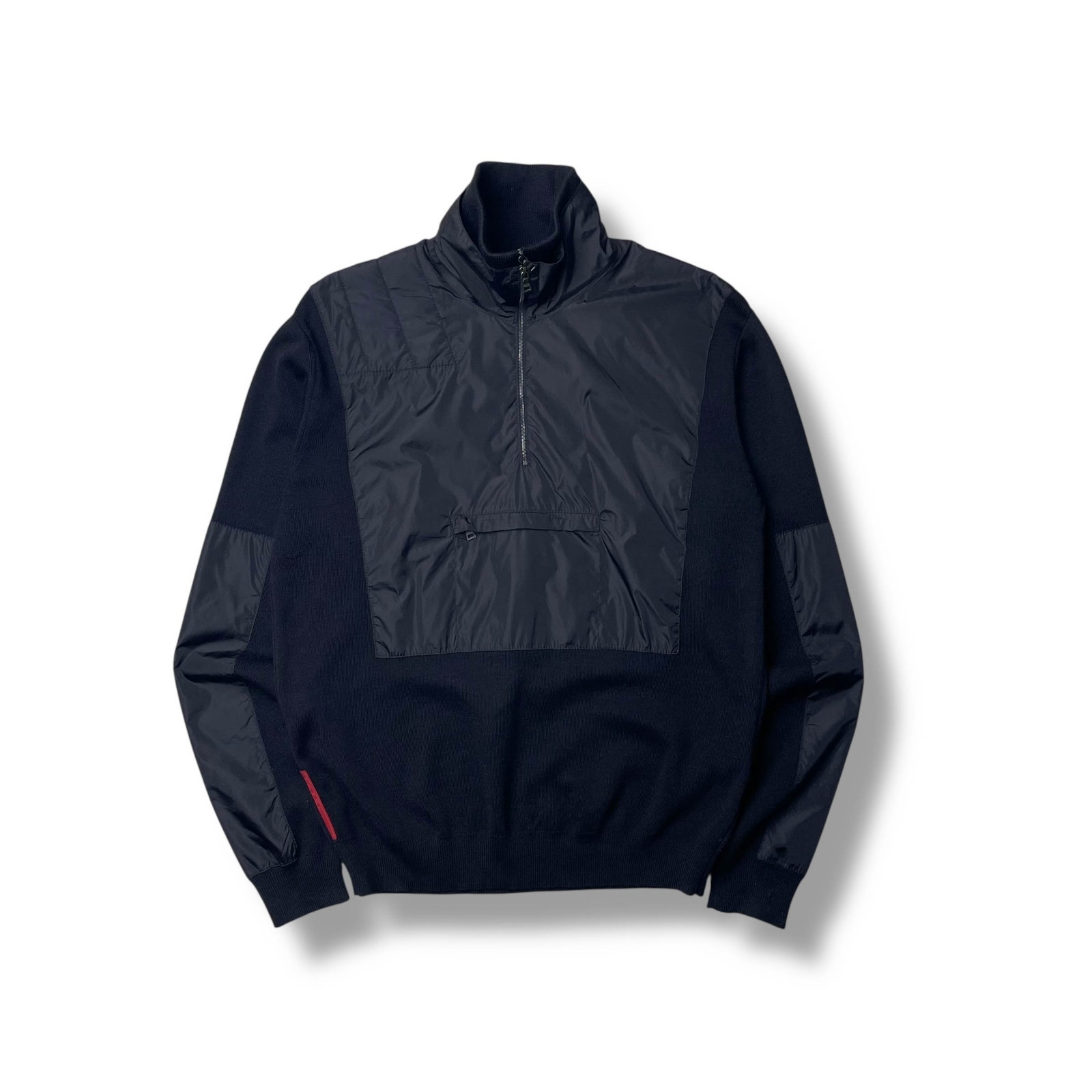 Vintage Prada Sport Nylon Panelled Knit