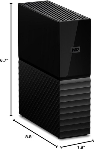 Neue Western Digital 8TB WD My Book Externe Festplatte HDD - WDBBGB0080HBK-NESN - Bild 6 von 6