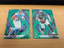 2025 Mosaic NFL Football Mosaic Green Parallels Complete Your Set Pick Your Card