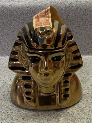 Pre-owned Michter s 1/10th Pint King Tut Whiskey Bottle 1978 Empty, No Box