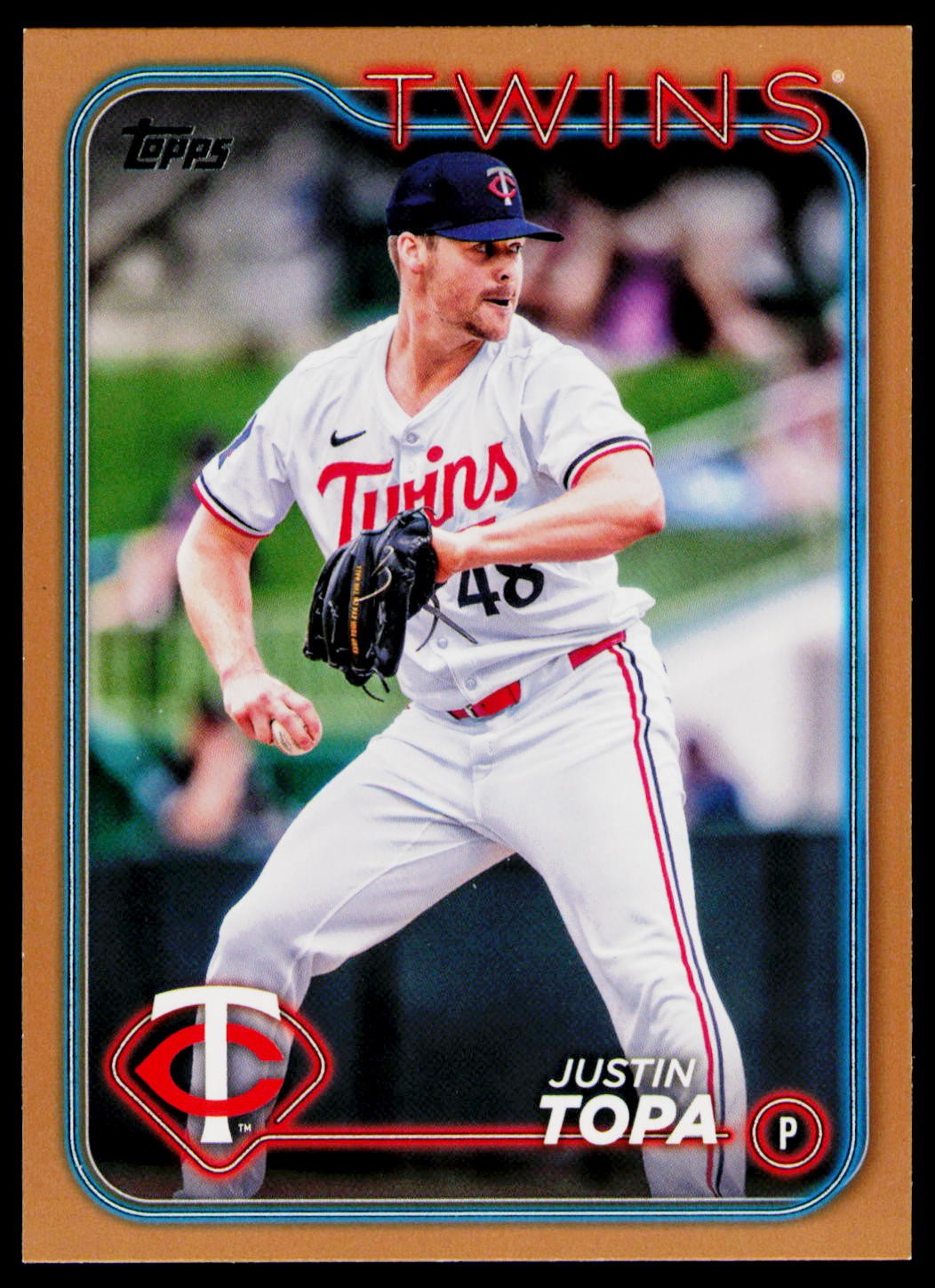 2024 Topps Update Gold Parallel /2024 Justin Topa #US47