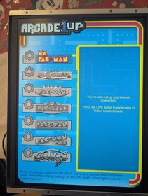 Ms Pac-Man Classic 14 game Arcade1up PCB, Ribbon Cable, Encoder
