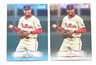 2025 Topps Stadium Club (×2) Blue/Base #132 Trea Turner (PHILLIES) !!