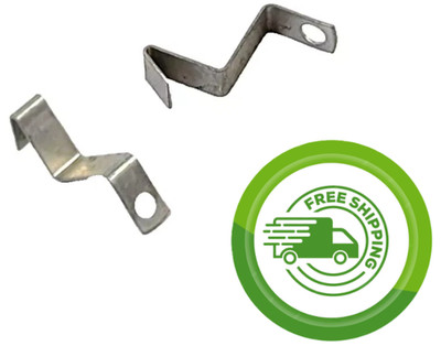 (2x) 25 W- 50 W - 75 W Resistor Mounting Brackets - Ohmite 200 - 210/270 Series