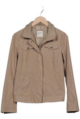 Esprit Jacke Damen Anorak Jacket Kurzmantel Gr. EU 38 Beige #00kig1y