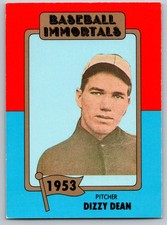 1980+ SSPC HOF Baseball Immortals #66 Dizzy Dean