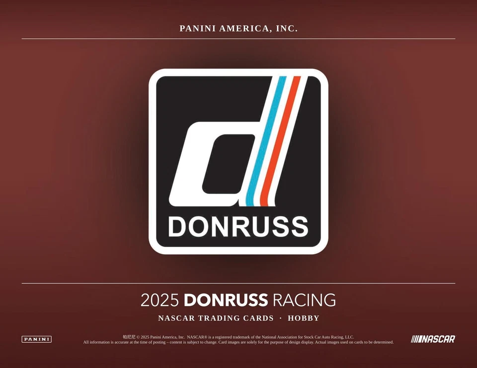 2025 Panini Donruss Racing 1st Off The Line FOTL Hobby Box - Image 3 of 4