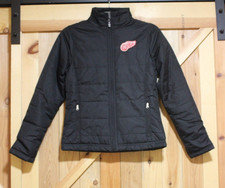 Red Wings NHL Kids' Puffer Jacket Black Size M 8 Years
