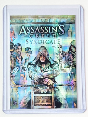 Assassin's Creed Limited Edition Artist Signed ''Syndicate'' Refractor Card 1/1