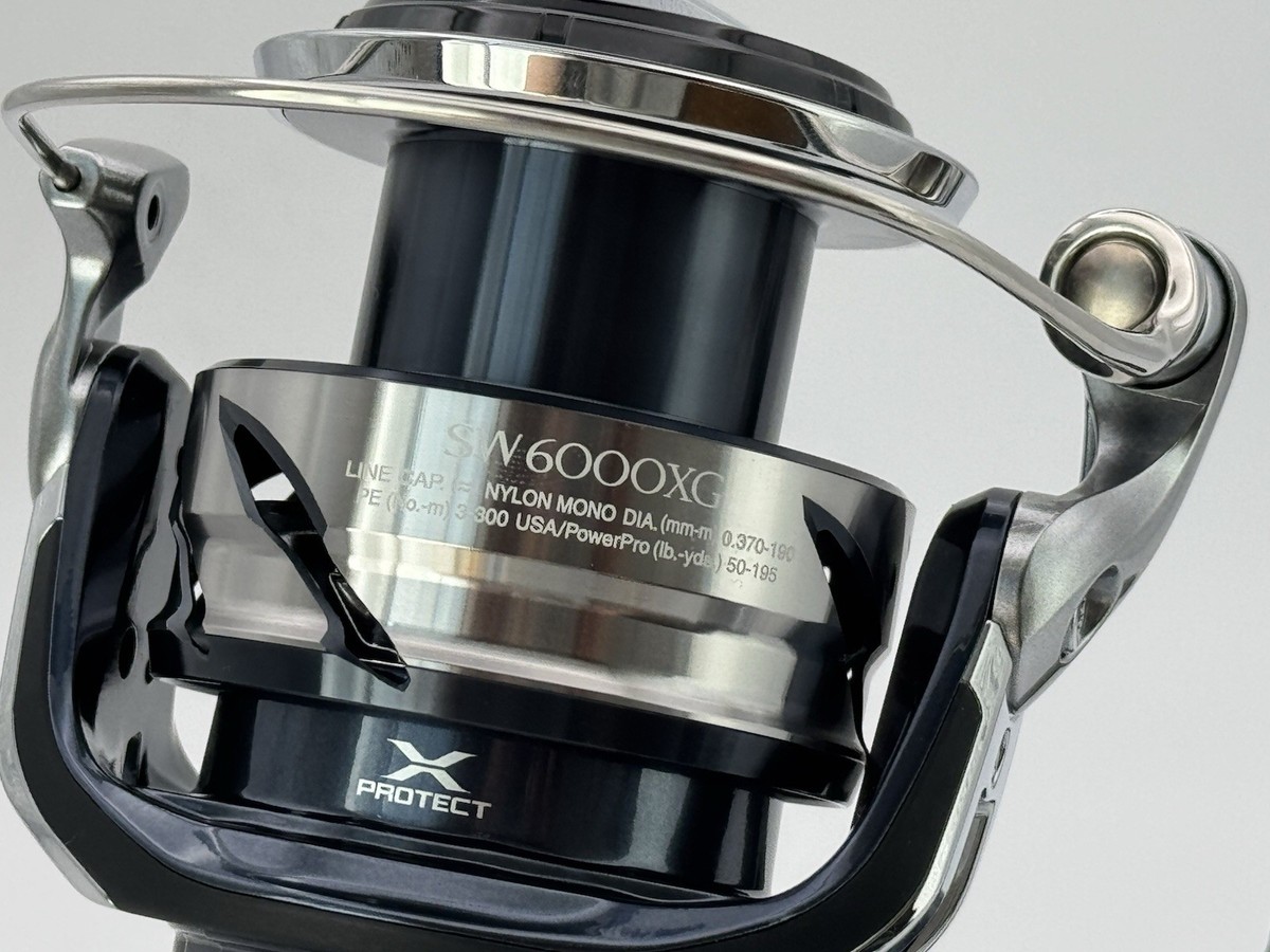 Shimano 21 Twin Power SW 6000XG Spinning Reel Japan w/Box 