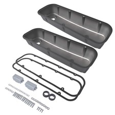3-1116 Tall Finned Valve Covers Replacement For Chevy Big Block 396 1965-1995