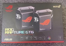 ASUS ROG Rapture GT6 WiFi 6 Tri-Band Gaming Mesh Router System 2-Pack 2