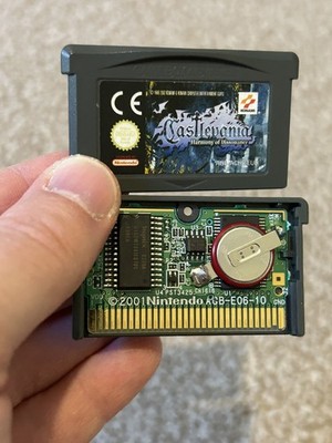 Castlevania Harmony of Dissonance Nintendo Game Boy Advance GBA Original UK PAL