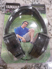 YAMAHA RH2B STEREO HEADPHONES OVER EAR MULTI JACKS NEW RARE VINTAGE NOS