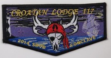 Croatan Lodge 117 2014 Cardinal Conclave Flap East Carolina Council NC