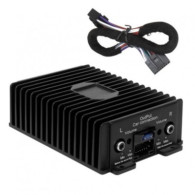 4-Channel Full-Range Amplifier, 80Wx4 Audio Modification Power Amplifier Digi...