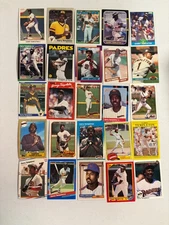 Garry Templeton Mixed Brands 25 Card Lot - Padres, Mets, Cardinals