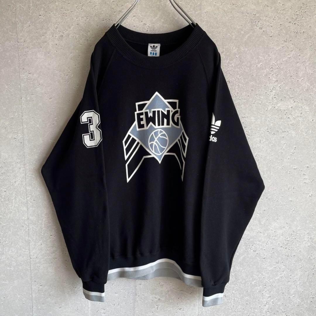 Adidas Supreme Original 80s NBA Knicks Ewing Sweatshirt thumbnail 2