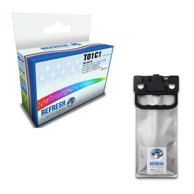 Refresh Patronen schwarz T01C1 Tinte kompatibel mit Epson Druckern