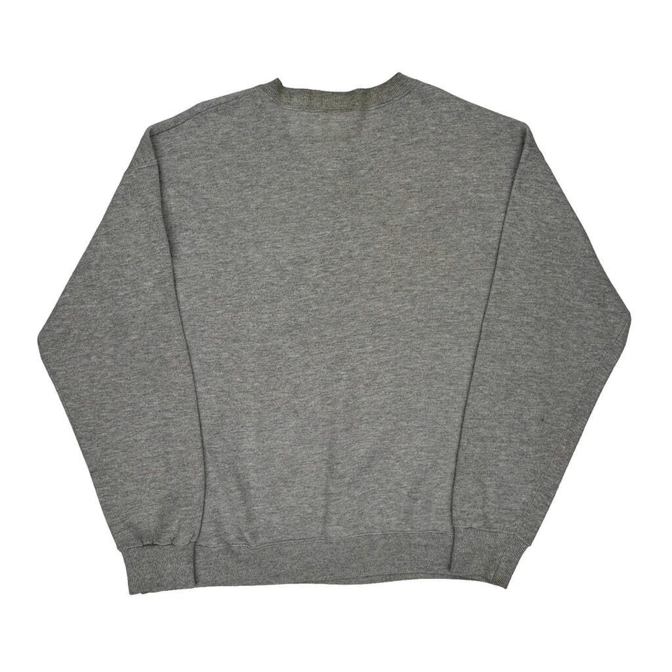 Made In USA Packers Lee Sport Nfl Sweatshirt - Large Grey Cotton - Image 2 of 4