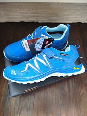 Brütting Rockwall Unisex Wanderschuhe Textil Blau/Türkis EUR 37